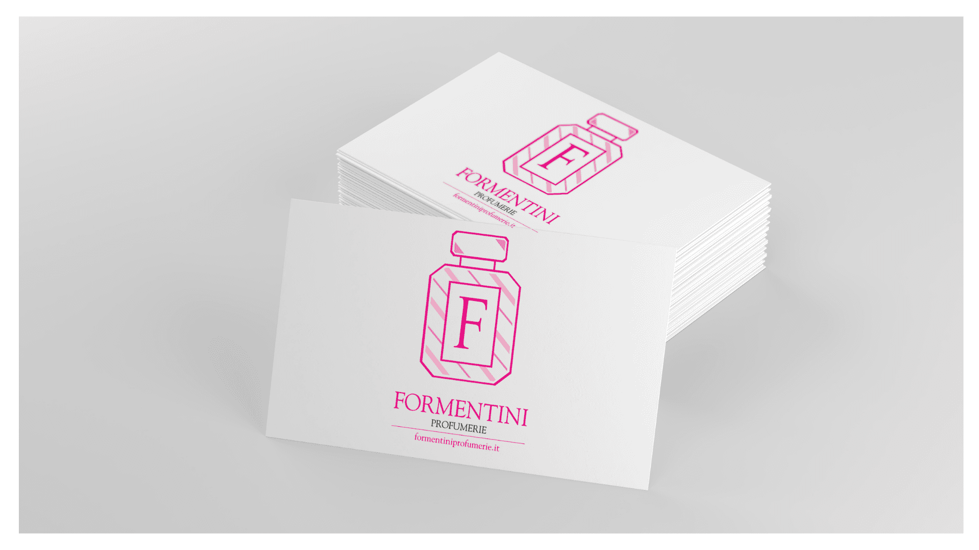 Biglietti da visita Formentini con il nuovo logo