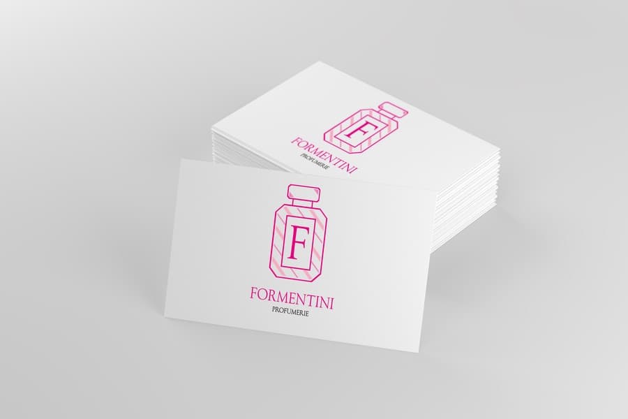 Biglietti da visita Formentini con il nuovo logo