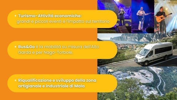 Grafica di campagna su turismo, mobilità e sviluppo del territorio