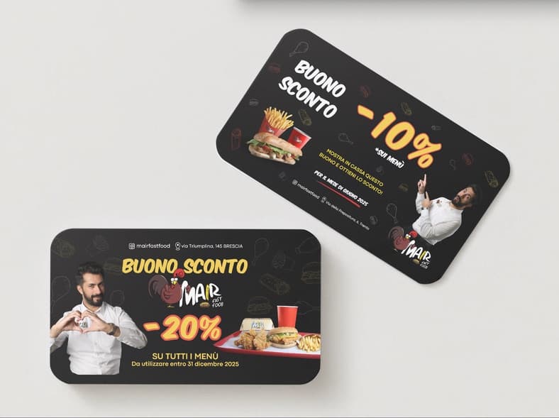Buono sconto Mair Fast Food -20%
