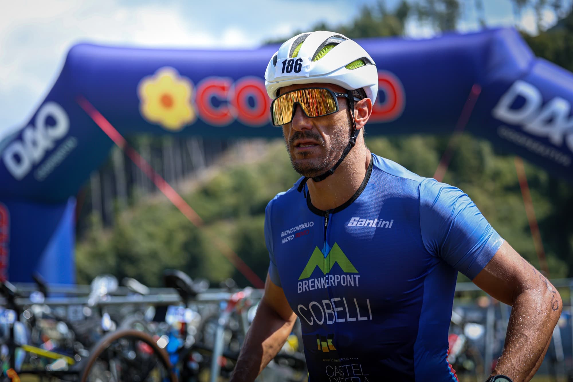 Momenti di gara del Triathlon Sprint